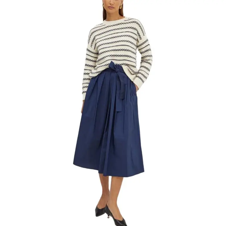 WEEKEND MaxMara Striped Crewneck Jumper-1