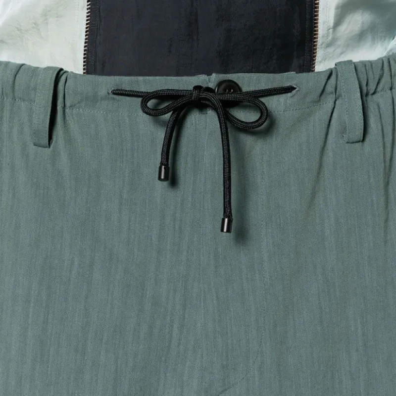 DRIES VAN NOTEN Drawstring Straight Leg Pants-2