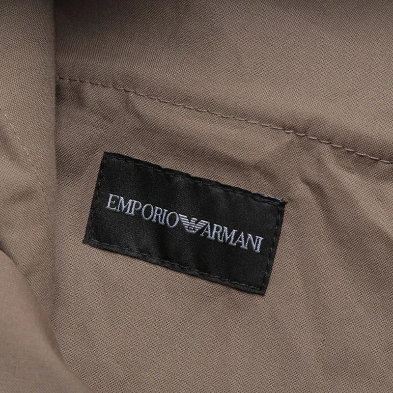 EMPORIO ARMANI FW22 Suit Trouser Men's Hemp Brown-3