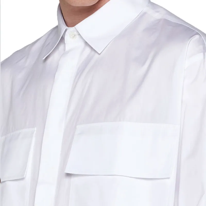 BALMAIN Shirts Men White-4