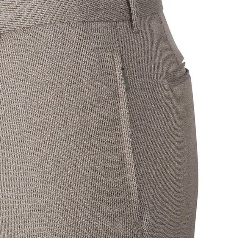 EMPORIO ARMANI FW22 Suit Trouser Men's Hemp Brown-4