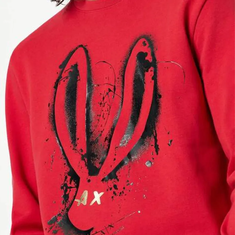 ARMANI EXCHANGEAE SS23 T Shirt Men's Red-4