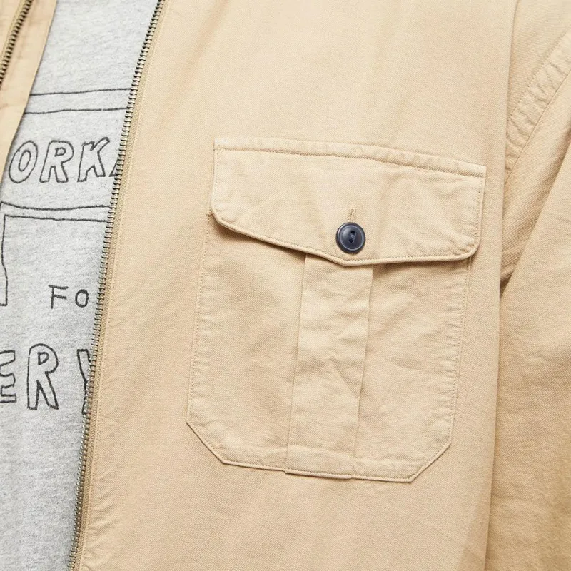 Polo Ralph Lauren Long sleeve Cotton Zipped Shirt-4