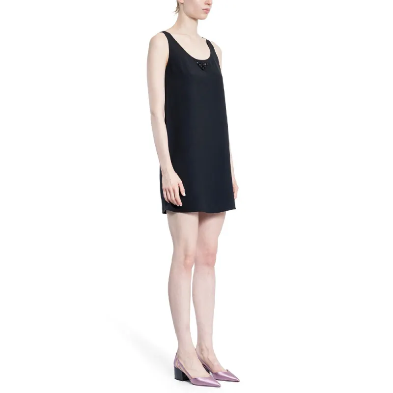 PRADA Scoop Neck Slip Dress-4
