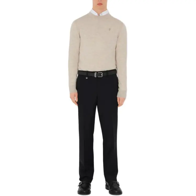 Burberry Wool Sweater Sweater Men's Cardamom Flesh-1