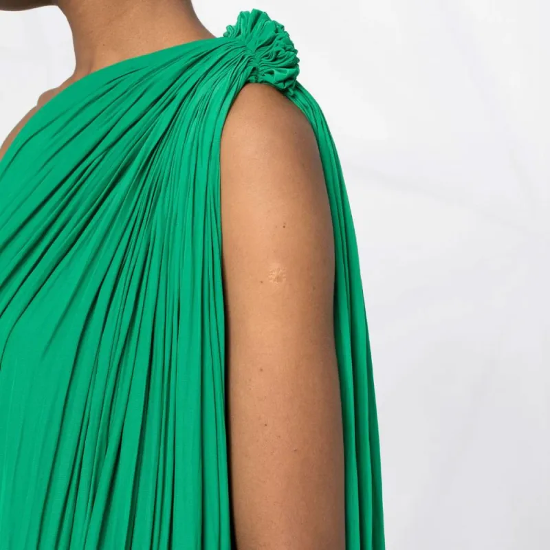 Lanvin Sleeveless Dress Women's Green-4