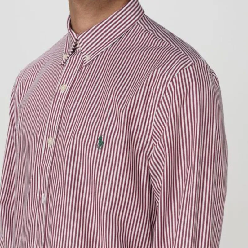 Polo Ralph Lauren All Fit Striped Stretch Poplin Shirt-4