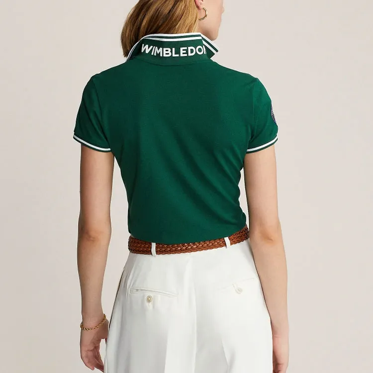 Polo Ralph Lauren SS22 Polo Shirt Women's Green-3
