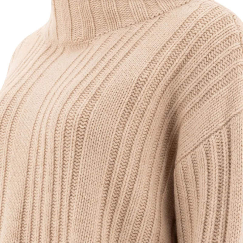 MaxMara Sweater Women's Beige Brown-4