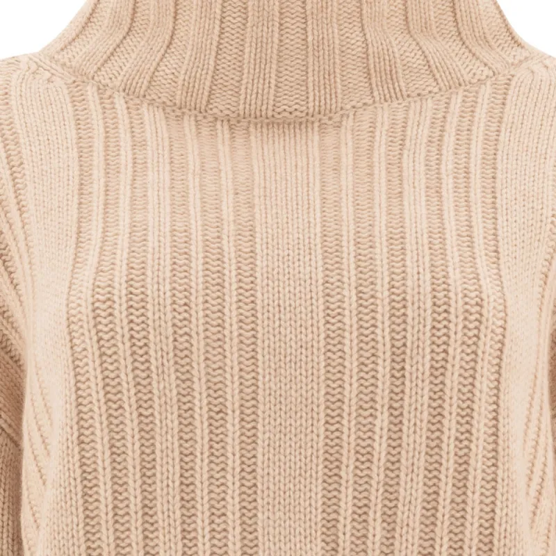 MaxMara Sweater Women's Beige Brown-5