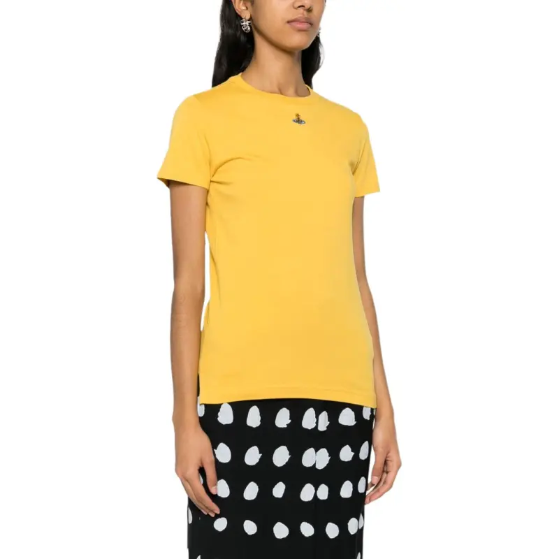 Vivienne Westwood T Shirt Women's Mustard Yellow-3