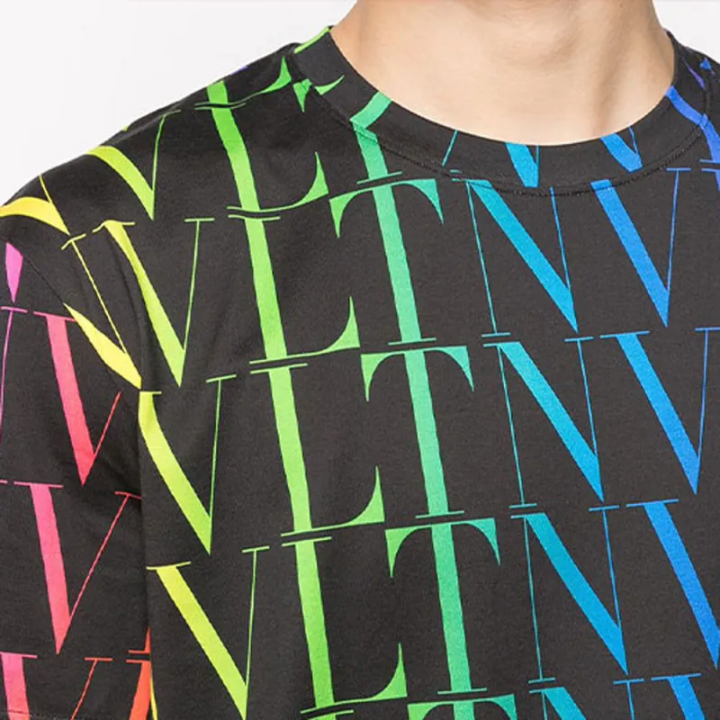 Valentino T Shirts Men Black-4