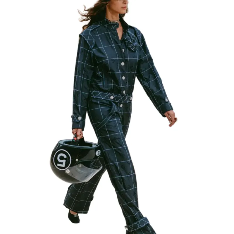 CHANEL Jumpsuits Women's Black-1