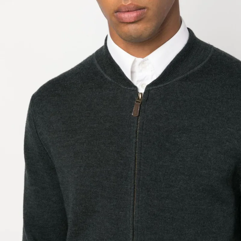 Polo Ralph Lauren Zip up Felted Wool Jumper-4