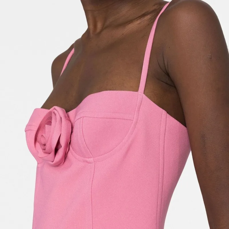 Blumarine Sleeveless Dresses Women's Pink-4