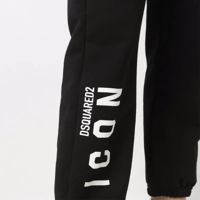 DSQUARED 2 Logo-Printed Elasticated Waistband Track Pants-4