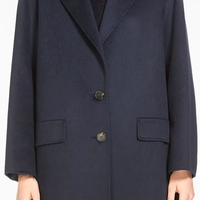 MaxMara Coats Women's Dark Blue-4
