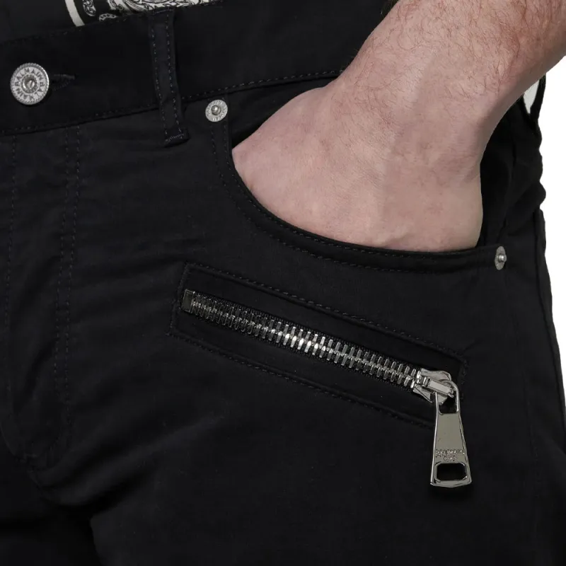 BALMAIN Low Rise Slim Trousers-4