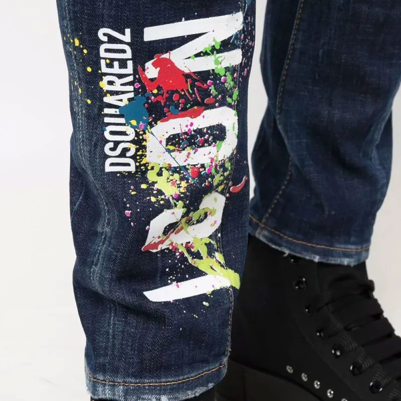 DSQUARED 2 Jeans Men Blue-4