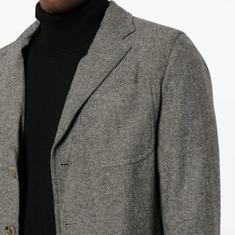 Polo Ralph Lauren Business Suit Coat Men's Gray-4