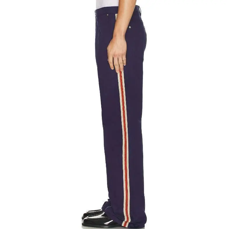 WALES BONNER Casual Pants Men's Marine Blue-4