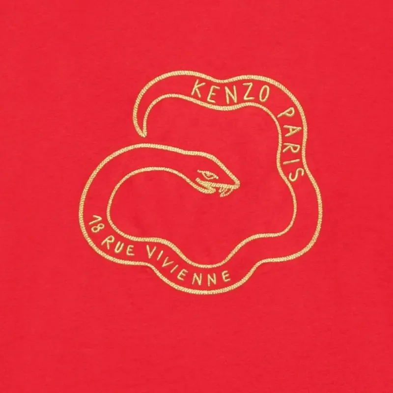 KENZO Year Of The Snake Graphic T Shirt-4