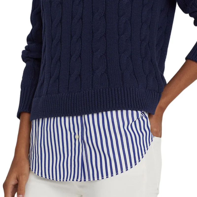 Polo Ralph Lauren SS23 Sweater Women's Dark Blue-4