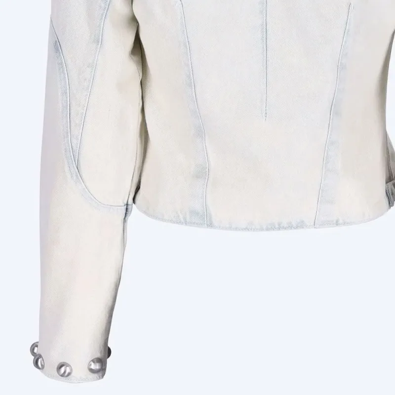 APPARIS Denim Jacket Women's Light Blue-3