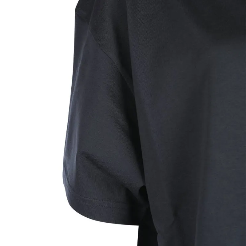 Balenciaga Logo embroidered T shirt-4