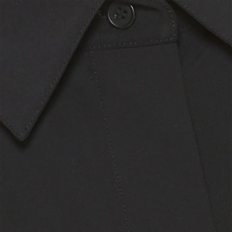 THE ROW Elada Shirt In Viscose And Wool Shirt Women's Black-6