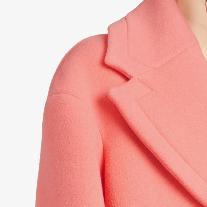 Burberry Velvet feel Coat Women's Pink-5