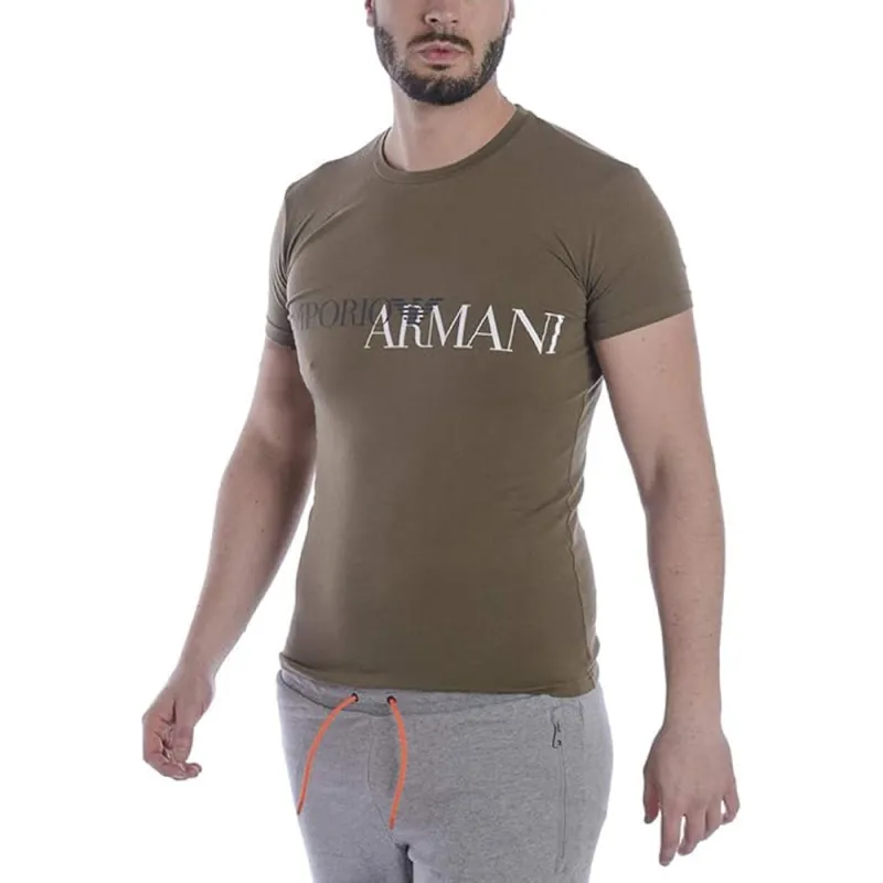 EMPORIO ARMANI T Shirt Men's Umber-2