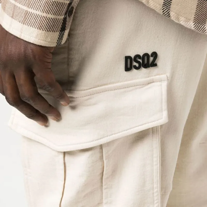 DSQUARED 2 Logo print Cargo Joggers-5