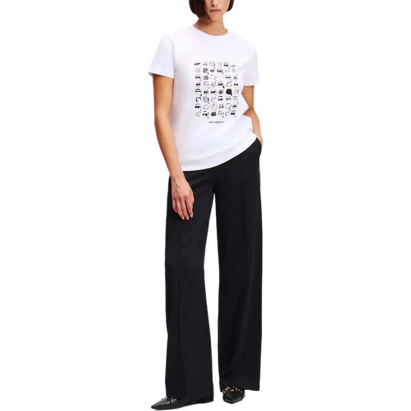 KARL LAGERFELD / Karl Lagerfeld Jeans Quote T shirt-2