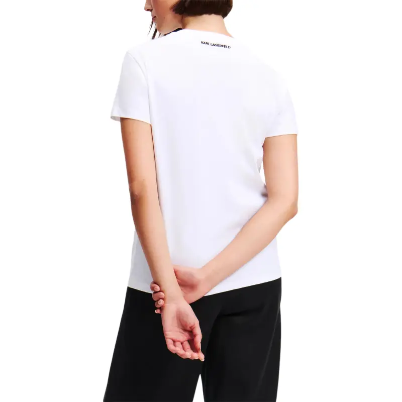 KARL LAGERFELD / Karl Lagerfeld Jeans Quote T shirt-4