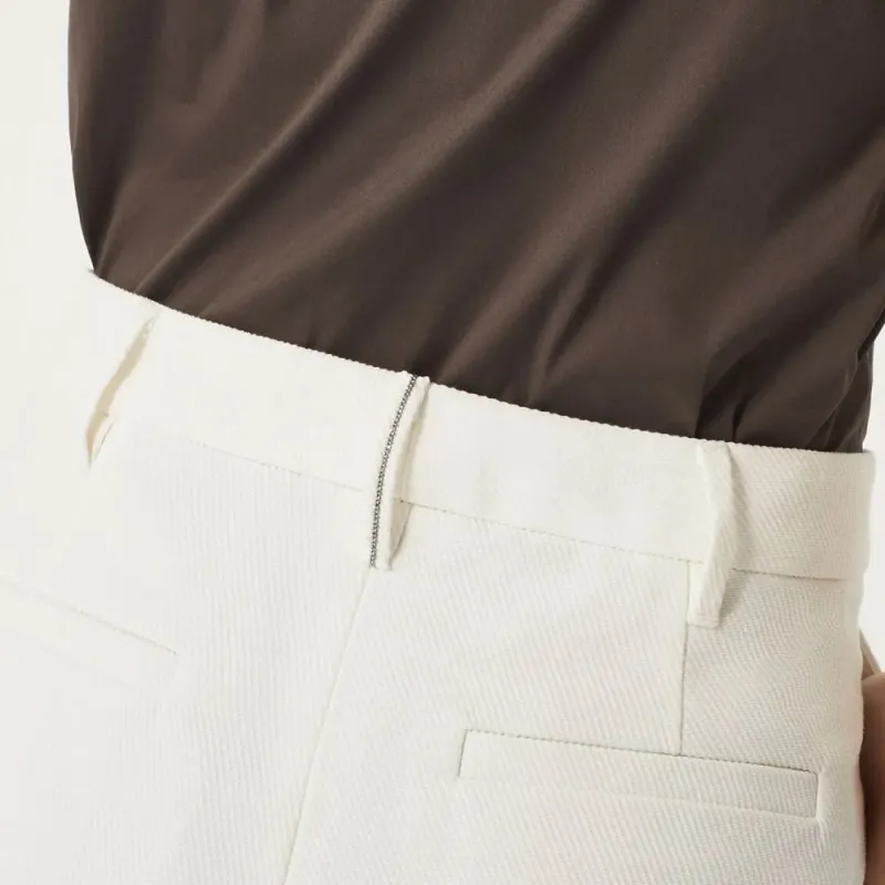 Brunello Cucinelli Casual Shorts Women's White-4