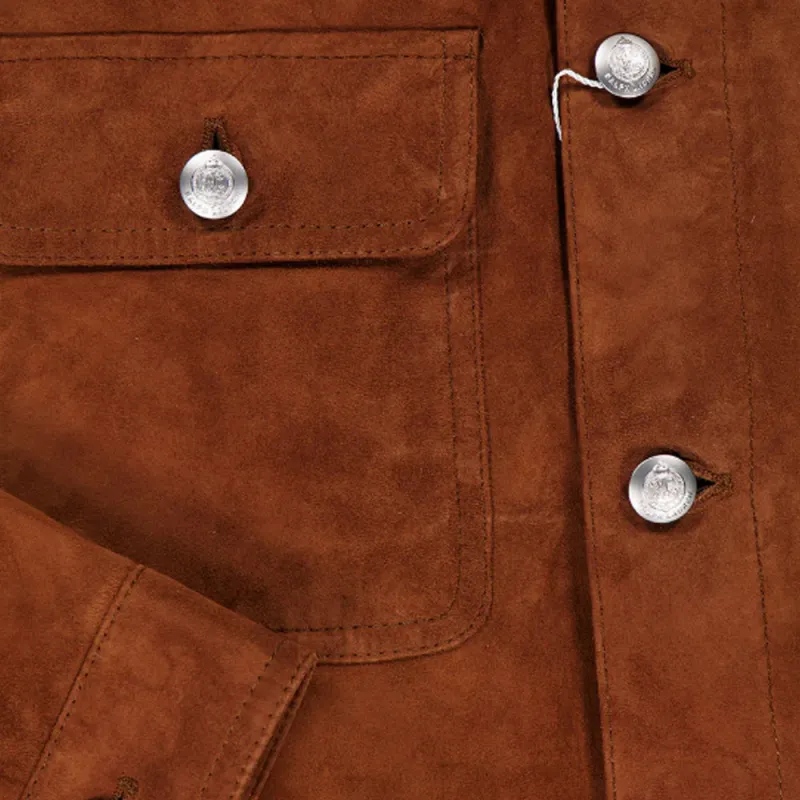 Ralph Lauren Purple Label Suede Jacket-3