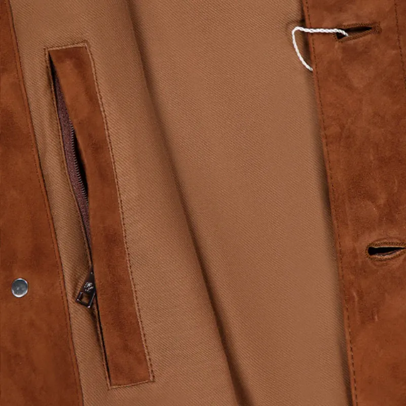 Ralph Lauren Purple Label Suede Jacket-4