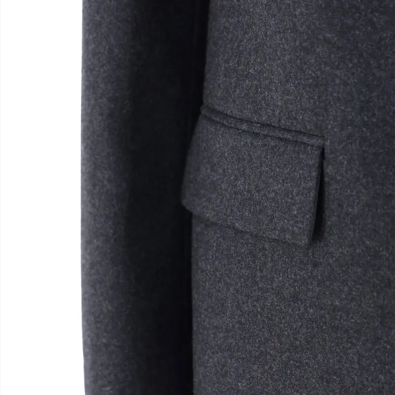 PAROSH Buttoned Long sleeve Blazer-2
