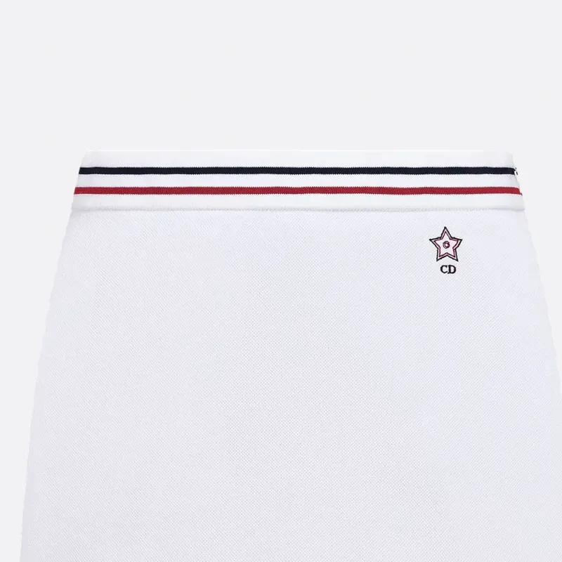 DIOR Vibe Limited Collection Casual Short Skirts Women's White-2
