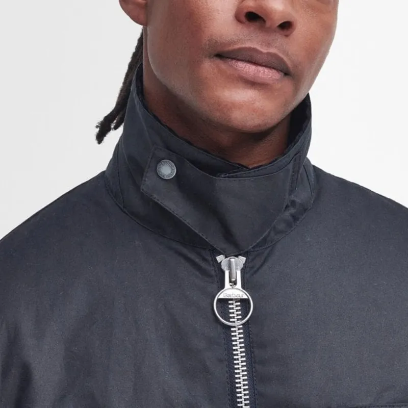 BARBOUR Angler Waxed Jacket-4