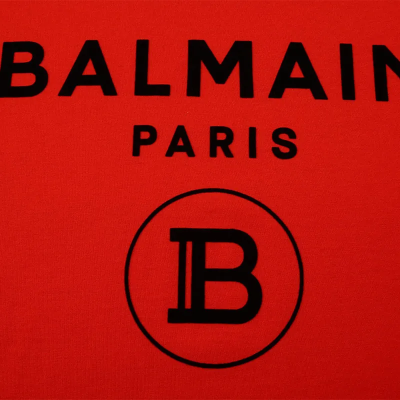 BALMAIN T Shirts Women's Red-3