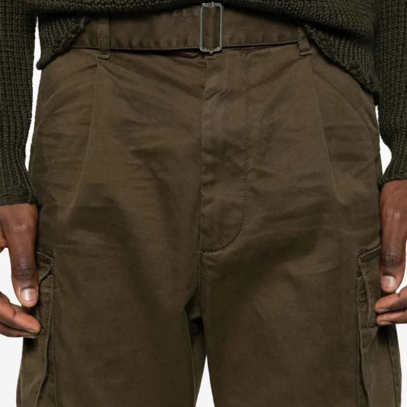 DSQUARED 2 Hunter One Pleated Trousers-4
