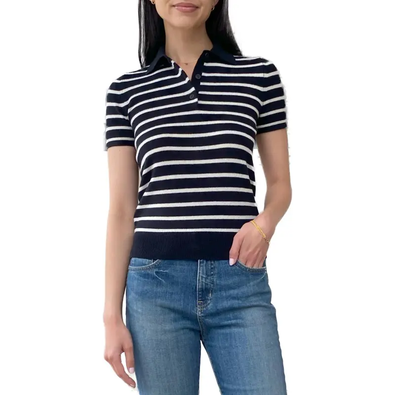 NILI LOTAN Leanna Polo Top-1