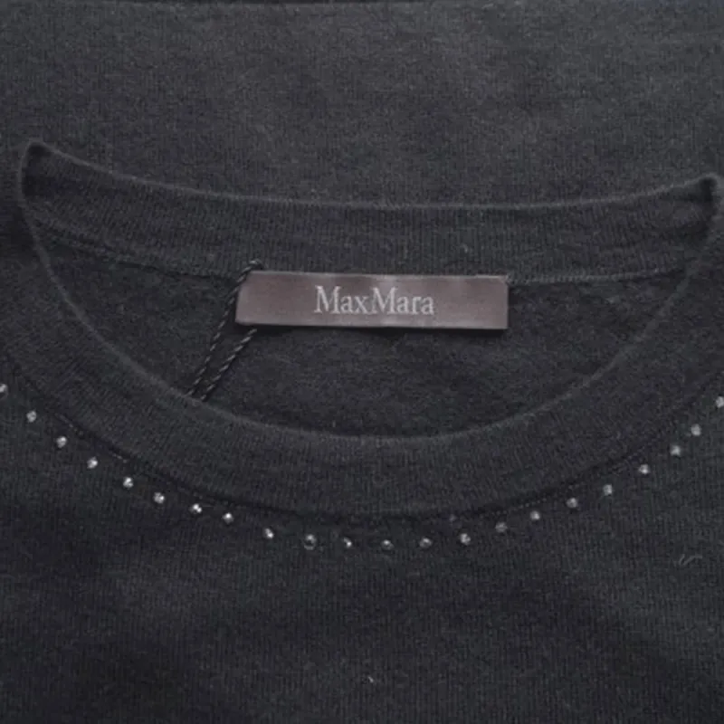 MaxMara Cashmere Sweater Women's Black-3