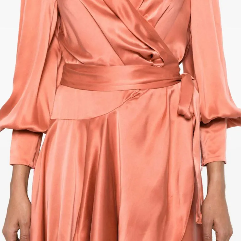 Zimmermann V-Neck Wrap Mini Dress-5