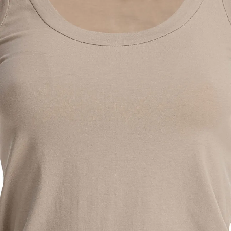 Brunello Cucinelli SS25 Tank Top Women's Light Umber-2