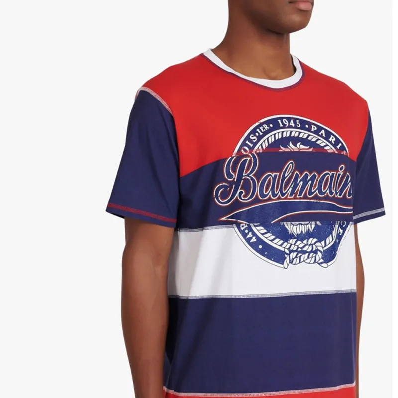 BALMAIN T Shirts Men Multicolor-4