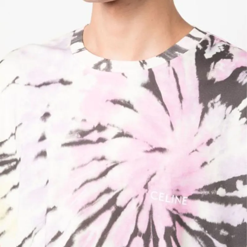 CELINE Loose Tie Dye T Shirt-5