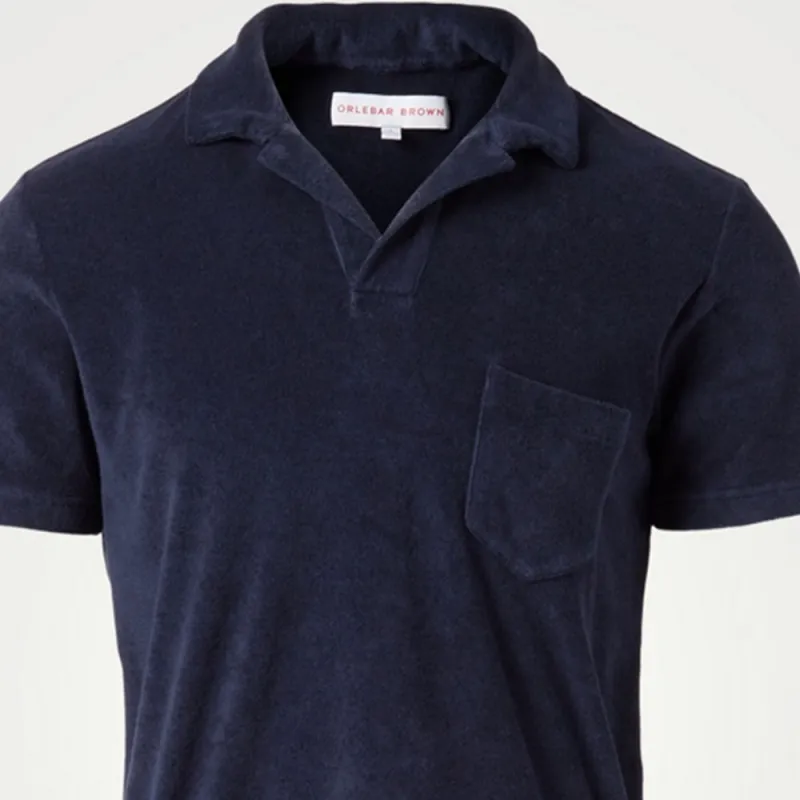 Orlebar Brown Towelling Resort Polo Shirt-5